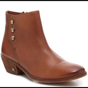 Sam Edelman brown Paila booties size 7